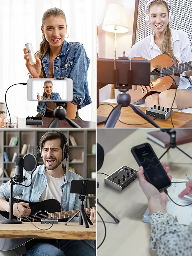 Synco MC3 Lite Audio Mixer 4 C - đánh giá và giá Photography Videos Free