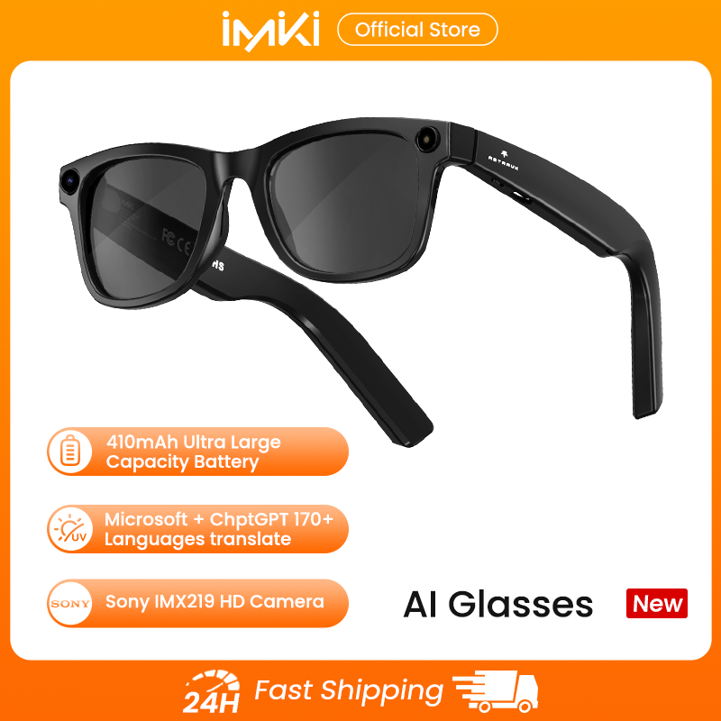IMIKI Ai Smart Glasses 4K 800W - đánh giá và giá Photography Japanese