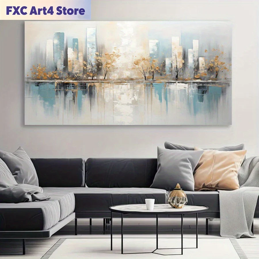 Frameless Modern Abstract Canv - đánh giá và giá Photography Geometry