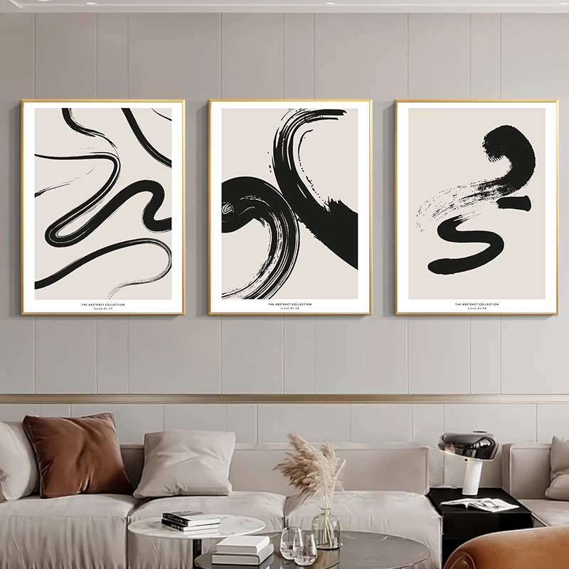 Minimalist Paint Strokes Abstr - đánh giá và giá Photography Geometry