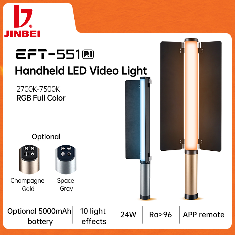 JINBEI EFT551 2700k-7500k  BI- - đánh giá và giá Photography Videos Free